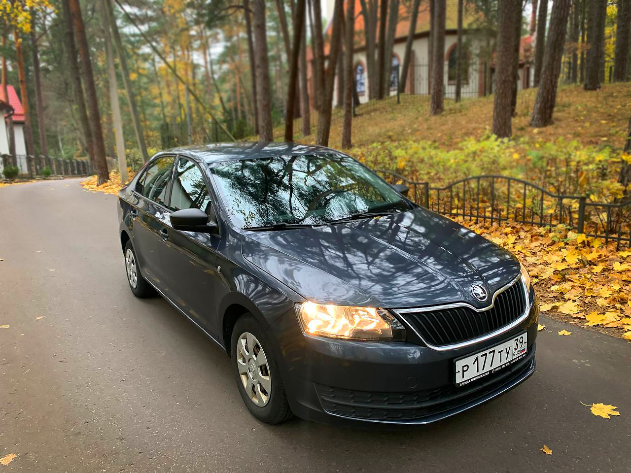 Машина Skoda Rapid '19    эконом