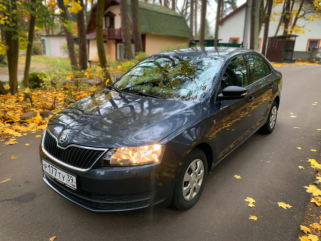Машина Skoda Rapid '19    эконом